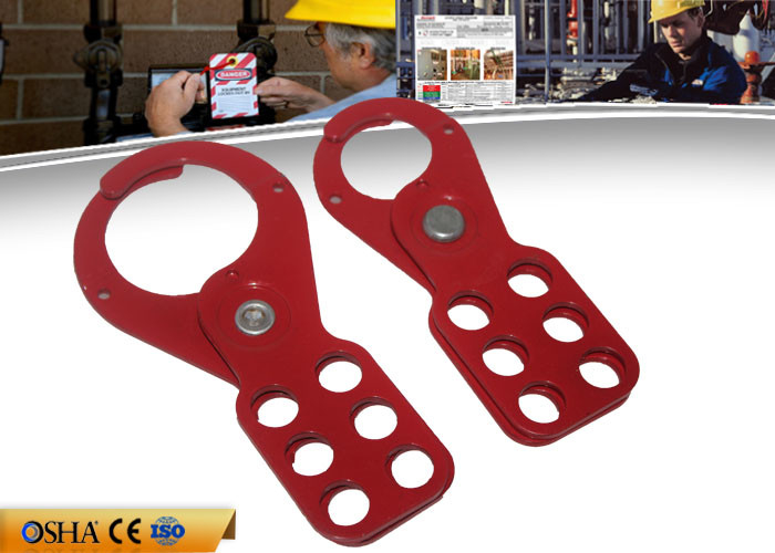 ZC-K03 Lock Out Hasp با 6 قلاب قفل ایمنی وزن 92 گرم وزن