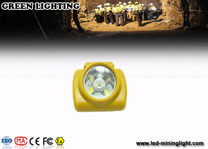 فله 129 Lum 15000 Lux Led Coal Miner کلاه سخت شارژ روشن مدت زمان 6 ساعت