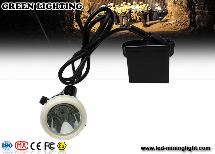 Led Cap Lamp Underground mining with 3.7V 6.6Ah باتری لیتیوم ، چراغ معدنی Cree LED