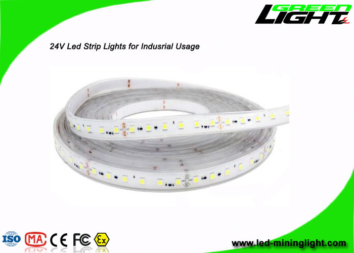 چراغ های نواری انعطاف پذیر High Lumen SMD 5050 5m برای معادن زیرزمینی صنعتی
