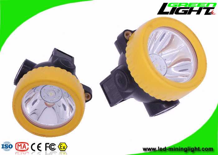 چراغ های استخراج ذغال سنگ ضد آب IP 67 ، ظرفیت باتری 2.2 آمپر ساعت