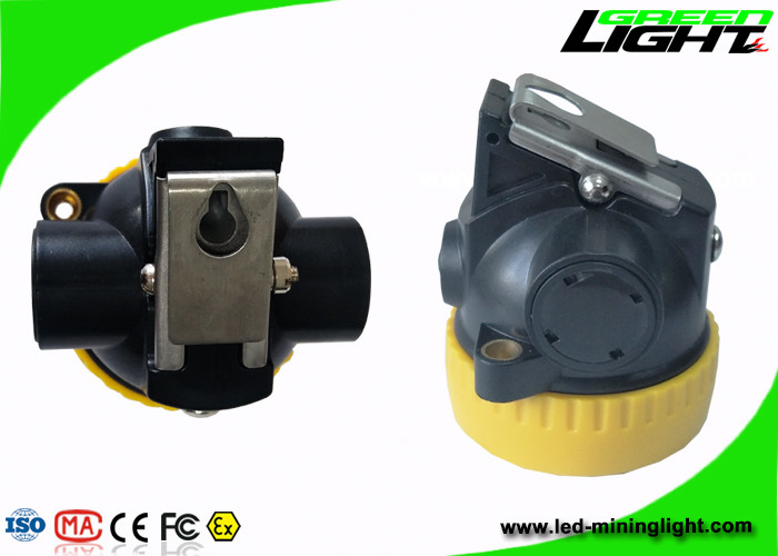 ABS Material LED Cap Cap چراغ 2.2 Ah ظرفیت باتری با بیش از حد محافظت در برابر شارژ