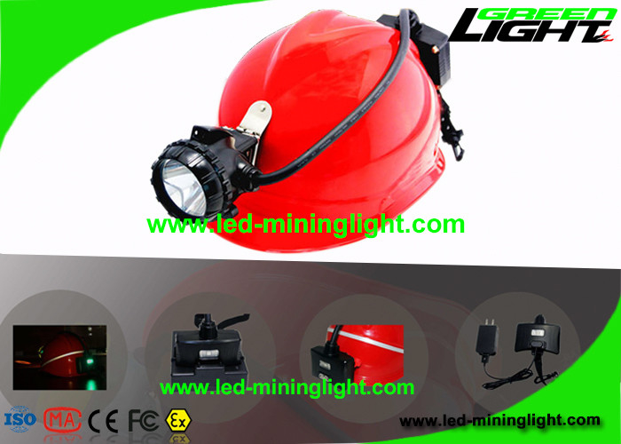 6.8Ah باتری Panasonic Mining Cap Lights 15000 Lux ذغال سنگ زیرزمینی باتری سخت