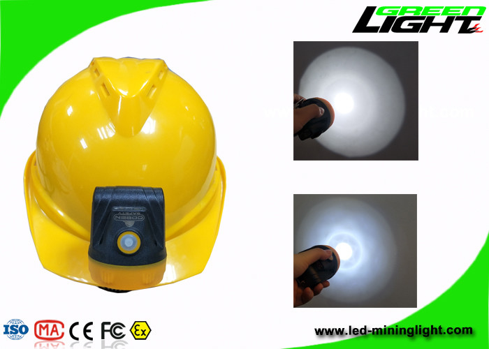 چراغ جلو معدن LED مقاوم در برابر انفجار GL2.5-C 3.8Ah برای روشنایی زیرزمینی