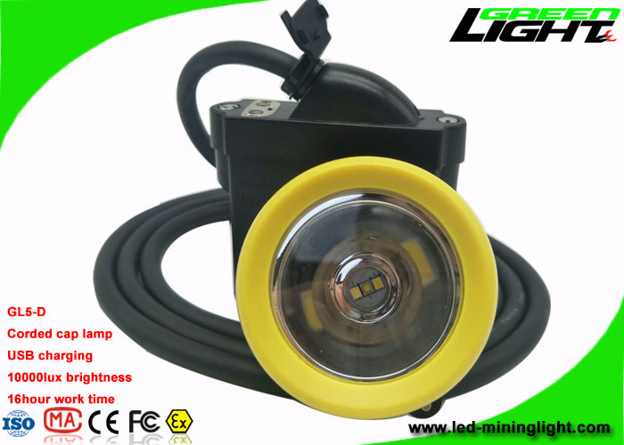 شارژر USB شارژر چراغ دار زرد / سبز روشن 10000lux