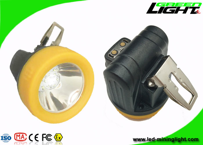 باتری شارژ مغناطیسی لامپ درپوش معدنچی 10000lux زیرزمینی اندازه کوچک IP68 3.8Ah