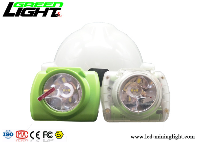 رنگ شفاف LED معدن نور ABS / PC مواد 13000lux 14-16 ساعت زمان کار