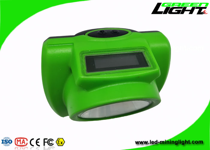 PC ABS Material Wireless Mining Cap Lamps 13000lux روشنایی پشتیبانی شارژ USB