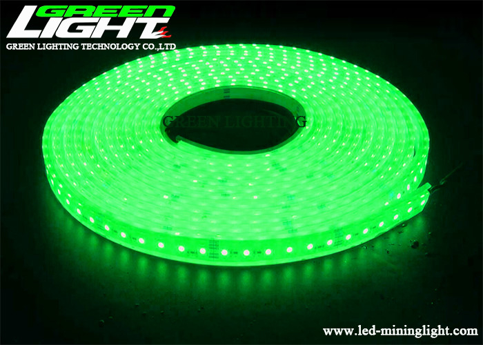12W 576LM معدن LED نوار چراغ سبز رنگ ضد آب IP68 DC36V