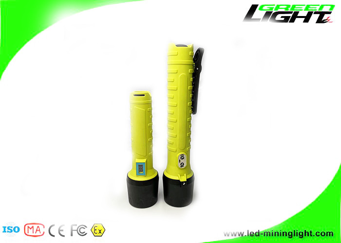 چراغ قوه LED ضد انفجار IP68 CREE LED 10W 4.4Ah چراغ قوه قابل شارژ قابل شارژ برای شکار معدن زیرزمینی