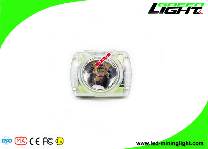 چراغ‌های معدن بی‌سیم IP68 لوکس 13000 چراغ‌های ماینر ضد انفجار چراغ‌های جلو OLED برای نمایش لوگوی زمان باتری برای کلاه‌های سخت
