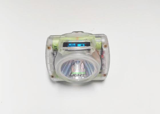 لامپ هلمت LED بدون سیم 7AH 15000lux نور معدن زغال سنگ IP68 ضد آب