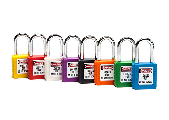 38mm Steel Shackle ABS Lock بدن قفل ایمنی OEM قفل های قفل ایمنی