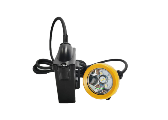 چراغ معدنچی LED ضد انفجار 7.8Ah IP68 10000lux، چراغ کلاه ایمنی معدنچیان